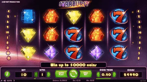 Starburst slot game - win potential